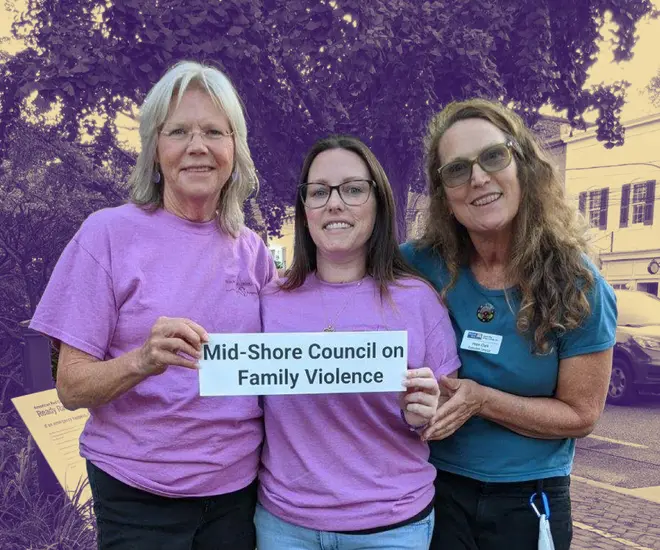 Staff of Mid-Shore Council on Family Violence