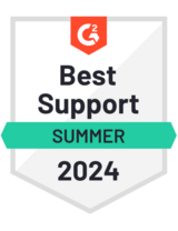 G2 Summer 2024 Best Support