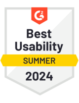 G2 Best Usability Summer 2024