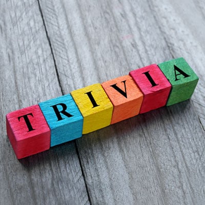 This photo of alphabet blocks spelling out “trivia” demonstrates that a trivia tournament is a great fundraising event idea for students of all ages.