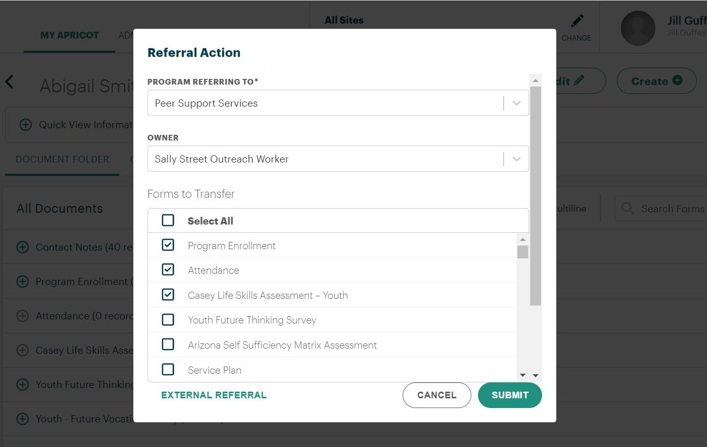 Case Management Pro referral form