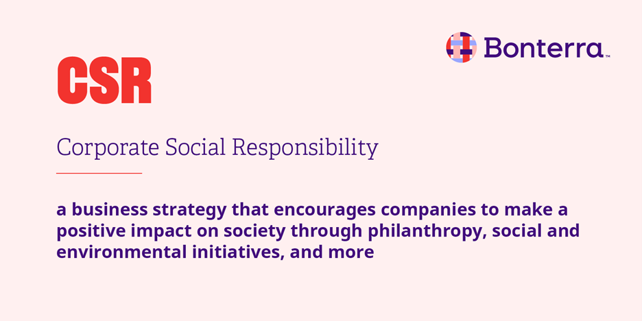 A definition graphic that breaks down what CSR is.