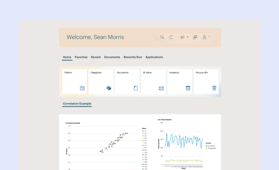 ETO case management product dashboard