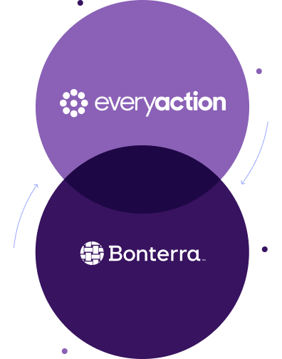 Logo representing EveryAction was acquired by Bonterra Tech