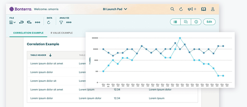 An example report within Bonterra Impact Management, the best impact measurement software for nonprofits and public agencies