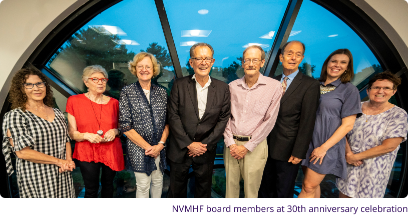 NVMHF board members at 30th anniversary celebration