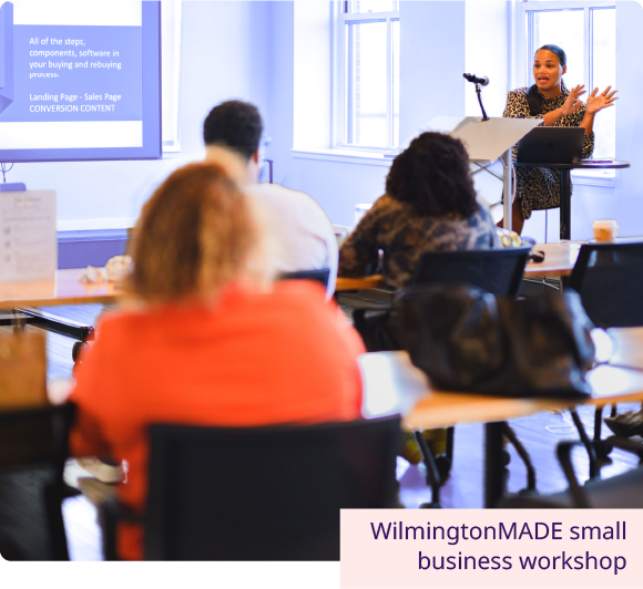 WilmingtonMADE small business workshop