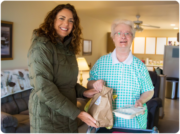 FMOW volunteers at work