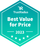 TrustRadius Best Value for Price - 2023 - Apricot