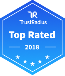 TrustRadius Top Rated - 2018 - Apricot