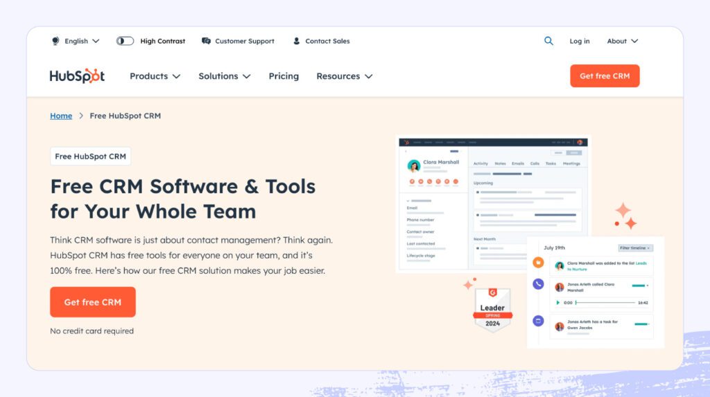 Screenshot of Eventbrite product page