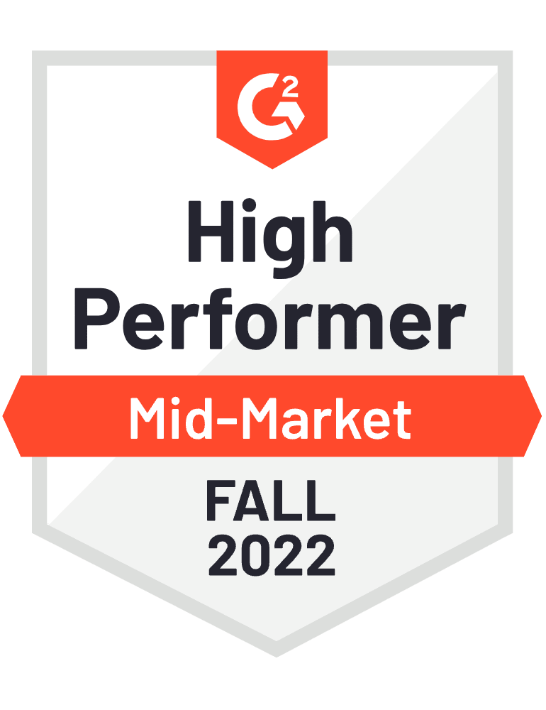 G2 High Performer - Mid-Market - donor Management - EveryAction